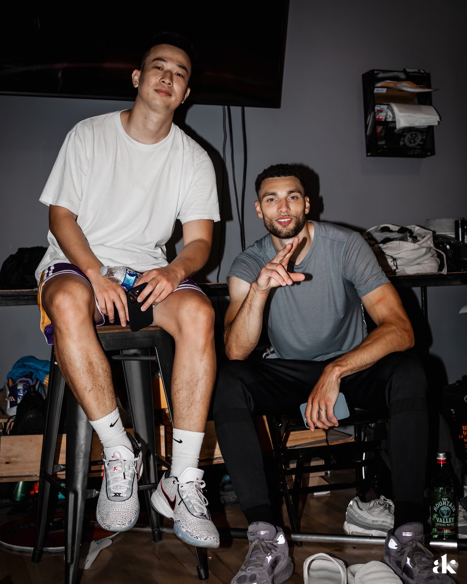 Zach LaVine training